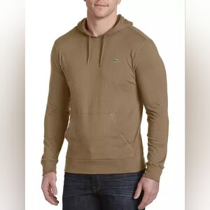 NWT- Lacoste 4XLT Khaki Hoodie Shirt